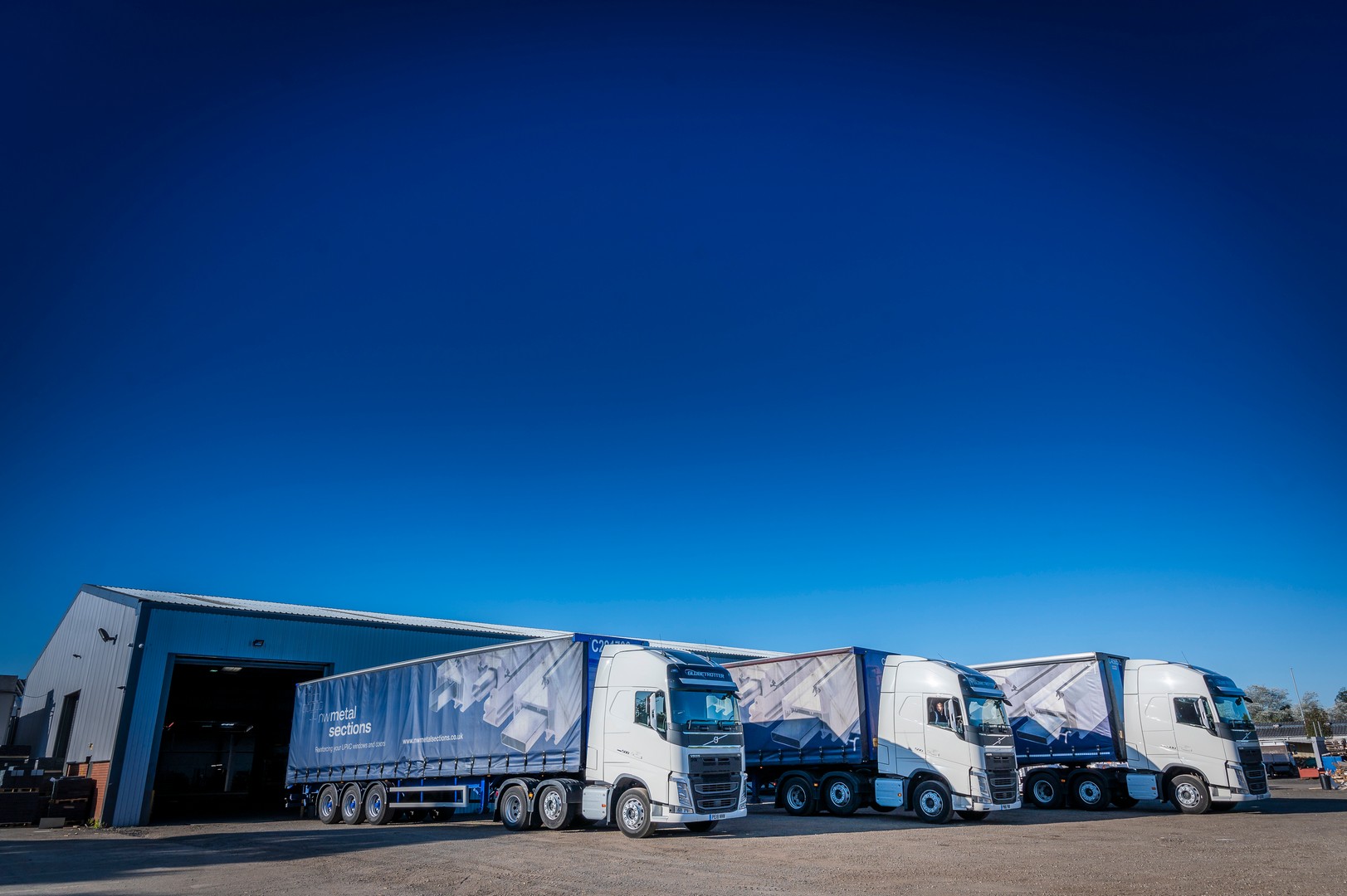 NW Metal Sections road haulage fleet