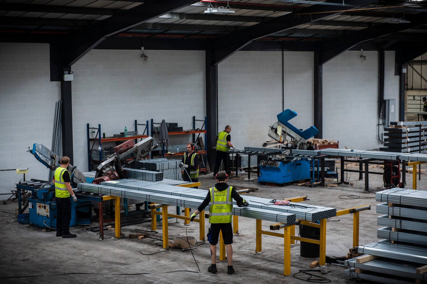 NW Metal Sections manufacturing facility in Skelmersdale